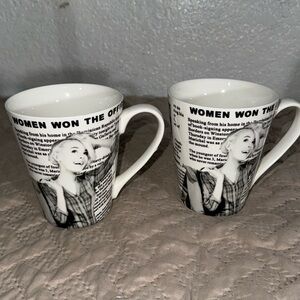 #B18 Tianxin newspaper article mug Set (2)